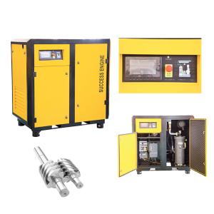 China CE DN65 12.5Bar 150HP VSD Dual Two Stage Air Compressor factory