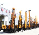 Hydraulic 180 Meters Deep Pneumatic 77kw Crawler Mounted Drill Rig For Deep