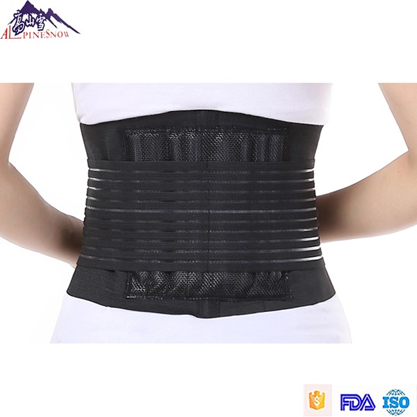 Elastic Back Brace / Waist Back Support Belt Sport Breathable Fish Line