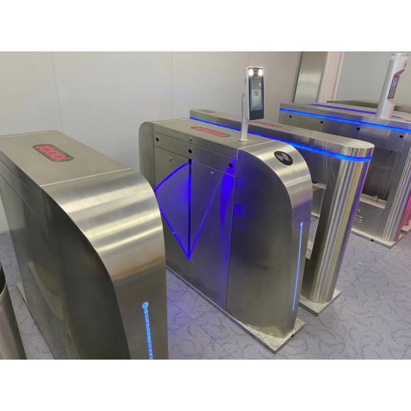 Face Recognition Infrared Thermoter Automatic System Turnstile 30 Degree Filed