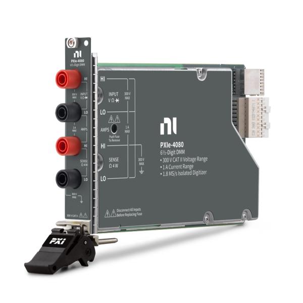 National Instruments PXIe-4080 PXI Digital Multimeter 1.8MS/S Sampling Rate 300VDC
