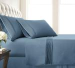 Transform Your Bedroom with Pleated Microfiber Bed Sheet Set 133 * 60 Fabric