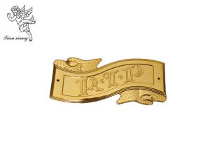 China Funeral Casket Ornaments PP Recycle Material , RIP Casket Hardware Wholesale factory