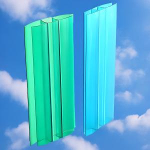 Impact Proof Polycarbonate H Connecter / Polycarbonate Extruded Plastic Profiles