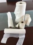 Biodegradable 30cm Plastic Food Packaging Bags Semi Transparent