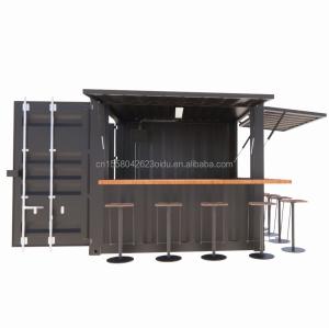 China Moisture-Proof 10 Foot Mini Pop-Up Store Container for Coffee Shop/Bar/Fast Food Restaurant/Convenience Store/Kiosk/Booth factory