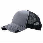 Cotton Mesh Trucker Hats Outdoor Hats Breathable With 3D Embroidery Logo