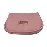 Free Sample Screen Printed Wesson Pink Travel Toiletry Bag
