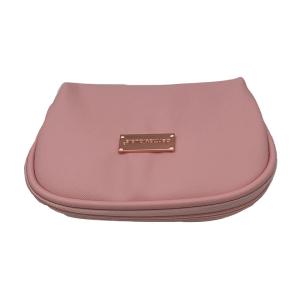 China Free Sample Screen Printed Wesson Pink Travel Toiletry Bag factory