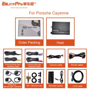 China Lcd Screen Aftermarket 360 Camera System For Porsche Cayenne Bird View factory