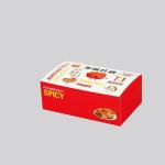 Customised kraft Charcuterie Board Fried Chicken Takeaway Boxes For Food