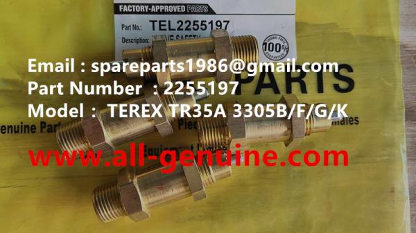 2255197 VALVE TEREX DUMP TRUCK TA40 TR50 TR60 TR70 TR100A MT4400 MT3600 MT3700