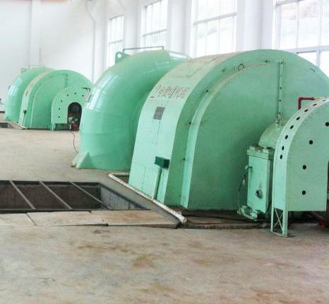 Durable Turbine Driven Generator With Air/Water Cooling System Rated Frequency
