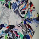 92% Nylon 8% Spandex Printed Microfiber Fabric 130gsm 150cm Waterproof