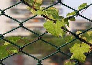 China 2mx30m 3.5mm wire diameter Pvc Coated chain link Fencing for Farm Field factory