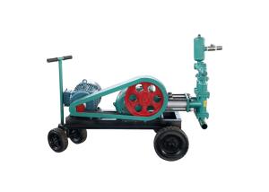 China Continuous Mortar Grout Pump Movable CE Cement Grout Machine factory