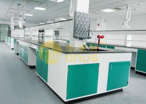 China Epoxy Resin Basin Station chemical resistant countertops / lab island bench factory