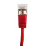 500MHZ FTP Cat6a Copper Patch Cords Extra Slim STP Slim Ethernet Patch Lead