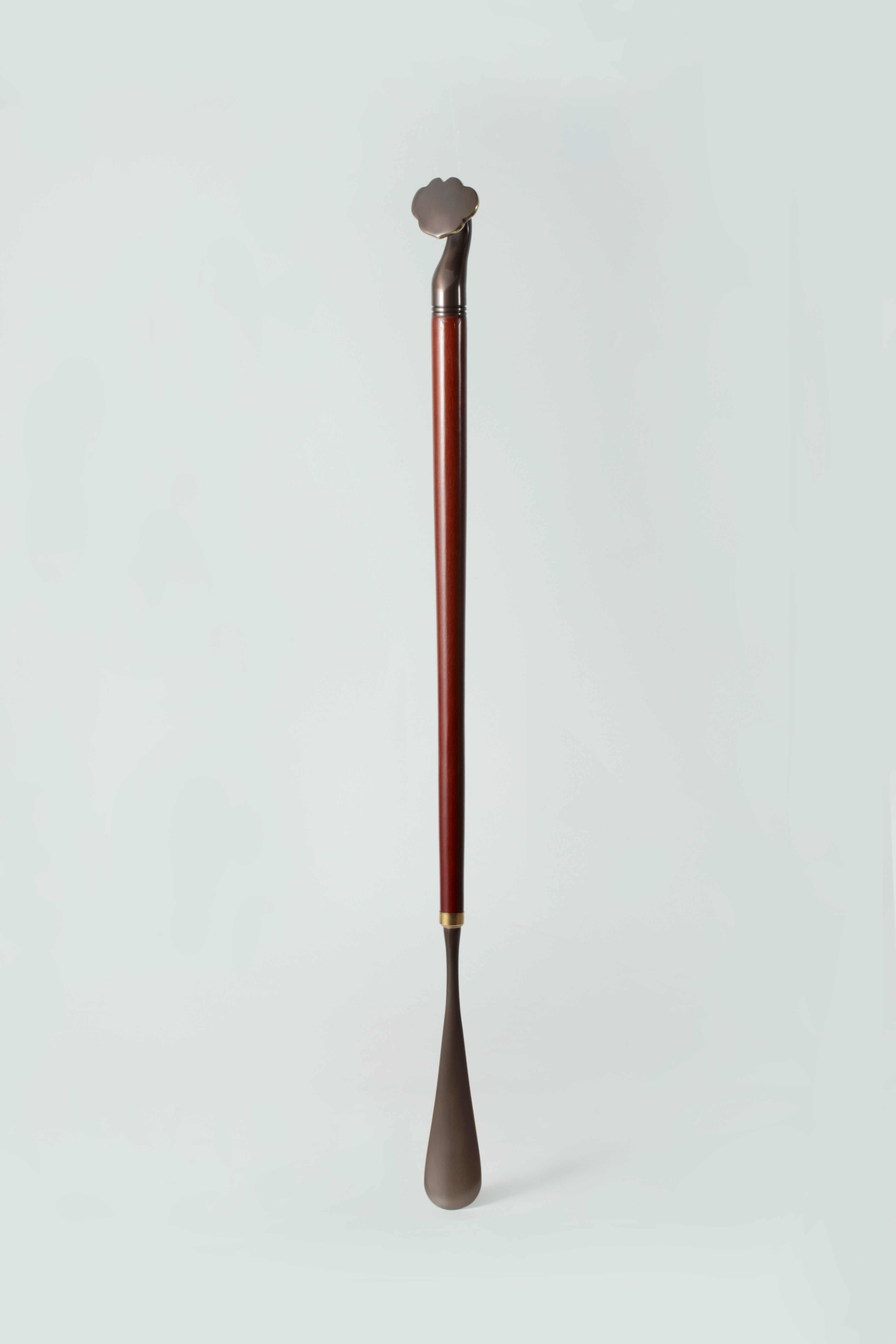 Extra Long Handle Brass Shoe Horn Sturdy Useful 37mm 600mm OEM Support