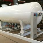 20-200m3 LPG Refilling Station , 2.5MPa LPG Petrol Pump
