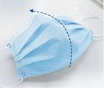 Anti Pollution Disposable Protective Mask Skin Friendly Regular Audlt Size