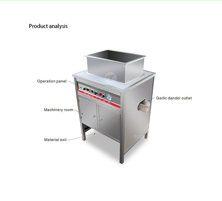 2.2KW Garlic Peeling Machine Industrial Factory Food Processor