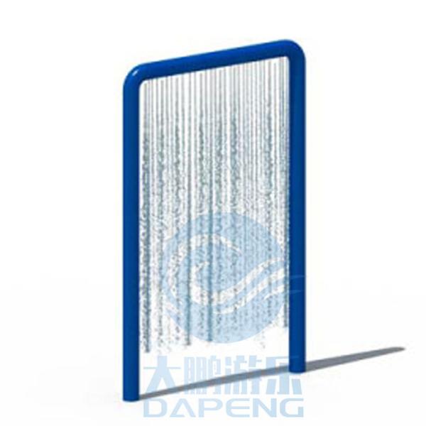 Galvanized Steel Water Splash Pad Splash Zone N Shape Waterfall Water Spray