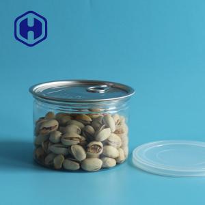 China 420ml Fish Seafood Packaging PET Plastic Can With Lid FSSC factory