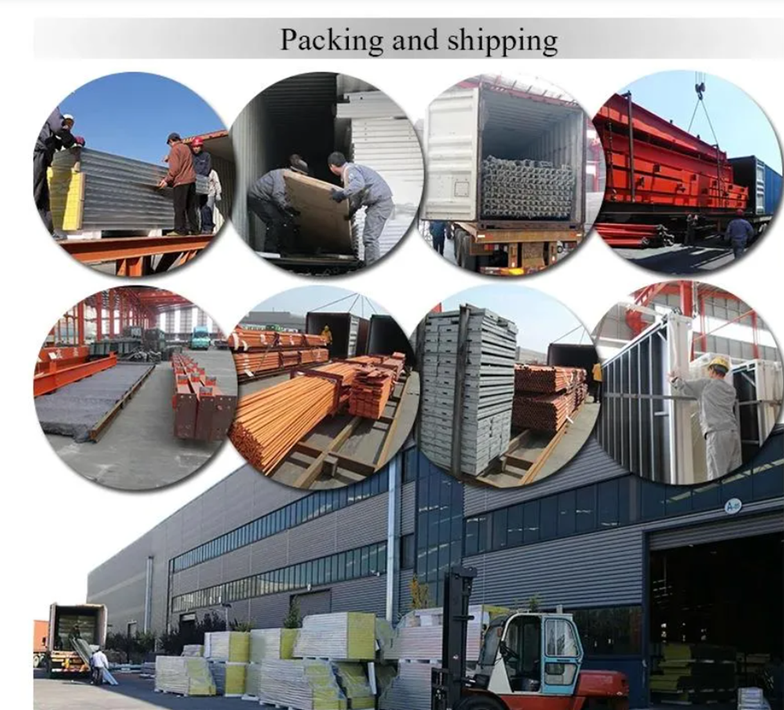 High Waterproof Fully Prefabricated Galvanized Lightweight Steel Structure - Factory Direct for Wholesale Construction Projects