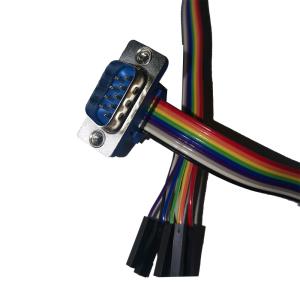 China Customized Audio Video Cables DIDC Type DB9 Pin To 2.54mm Pitch 10P factory
