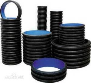 China Black HDPE Underground Electrical Conduit Plastic Pipe Low Temperature Resistance factory