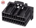 Plastic Black Automotive Wire Connectors 20 Pins Auto Connectors For Wire