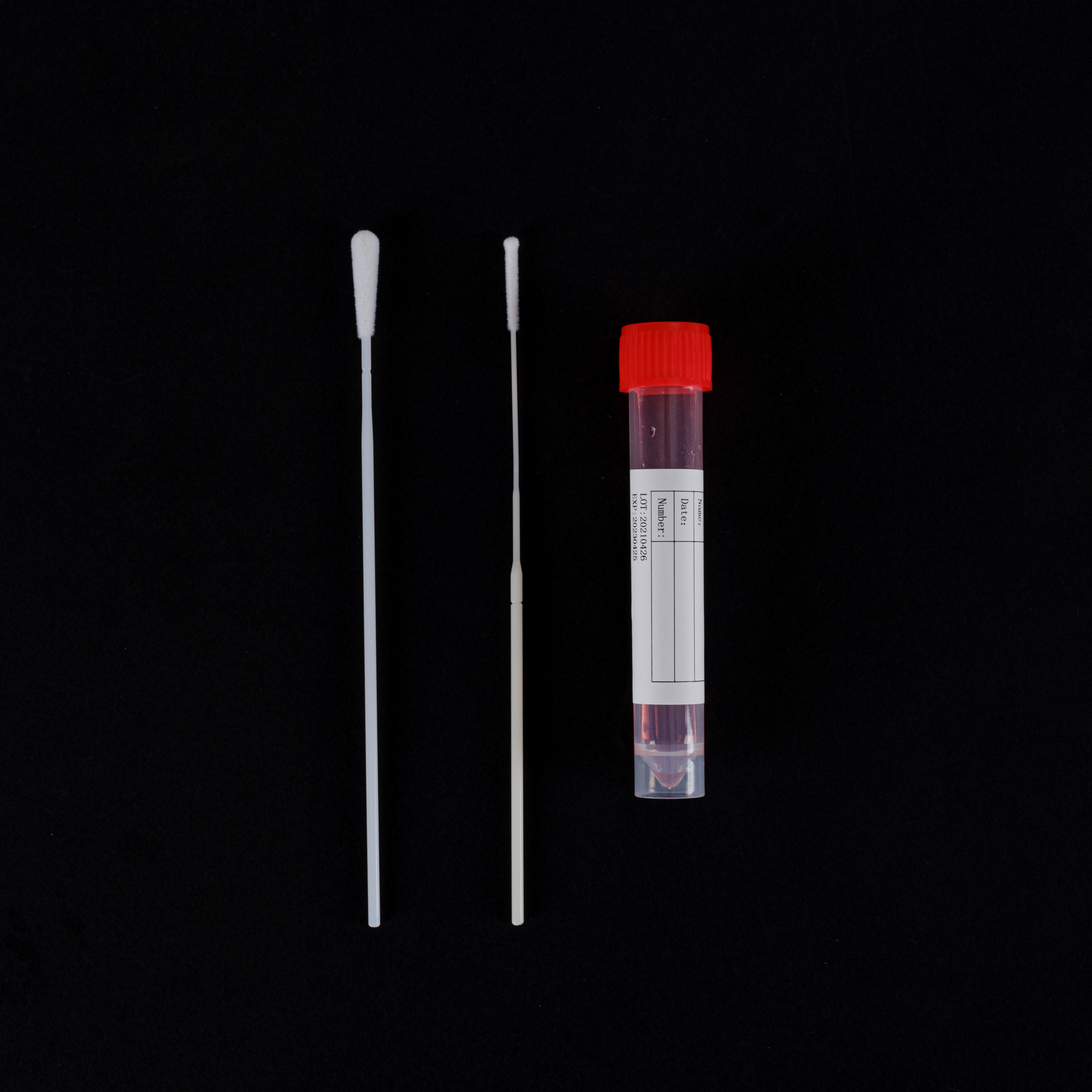 2 Years Shelf Life Viral Transport Tube With Swab Class I Plastic