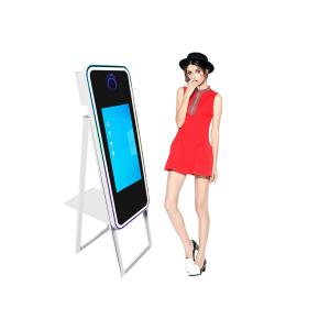 Advertising Interactive Mirror Photo Booth With Camera Printer