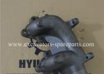 Black KOMATSU PC400-8 Manifold 6151-11-5140 6151-11-5110 6151-11-5130 SA6D125E