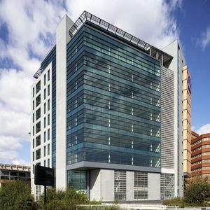 China Double Glazed Aluminum Glass Curtain Wall Facade 19mm Thickness factory
