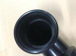 Toilet Black Plastic Drain Pipe For Hang Wall Type Toilet Seat To Hide Water