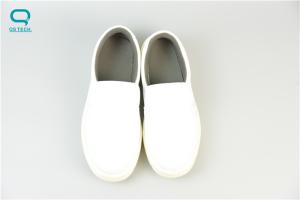 China Leathering ESD Cleanroom Shoes With Effectively Leak Static Electricity factory