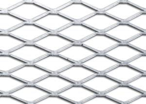 China Galvanized Expanded Metal Wire Mesh With Diamond Hole 25 * 50mm 1.2 * 2.4m factory