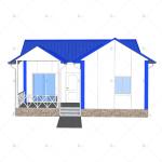 Residential - (Heya-B01) China 1 room sandwich panel house best selling prefab