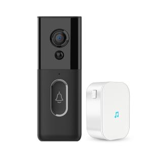 China Security Battery Video WiFi Video Doorbells Night Vision 1080P HD Camera Doorbell factory
