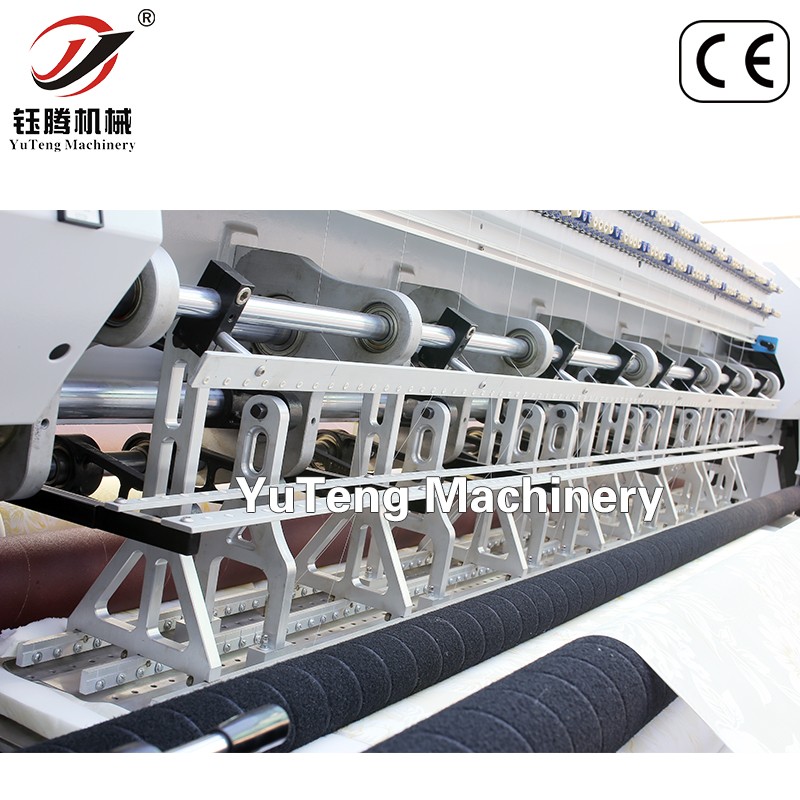 Automatic Computerized Looper Multi Needle Quilting Machine For Mattress Bedspreads