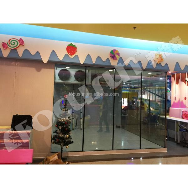 1000kg Ice Storage Capacity Artificial Snow Making Machine Design Real Snow Feeling