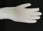 100% Tricot Nylon Marching Band Gloves With Three Stitches Lines On Back