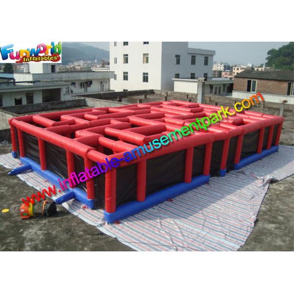 Funny Inflatable Air Maze , Mega Inflatable Maze Sport Games for Adults & Childrens