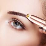 AAA Battery Painless Eyebrow Hair Remover 3W Home Use For Eyebrow