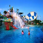 370sqm-465sqm Water Tube Slide Big Speaker Fiberglass Water Slide