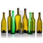 32oz 750ml Customized Burgundy Wine Glass Round Bottle With Cork Stopper