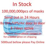 blue Layers Ffp2 Face Mask Disposable Non Woven Face Mask