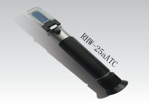 China Ethyl Alcohol Refractometer Bult In Automatic Temperature Compensation System factory